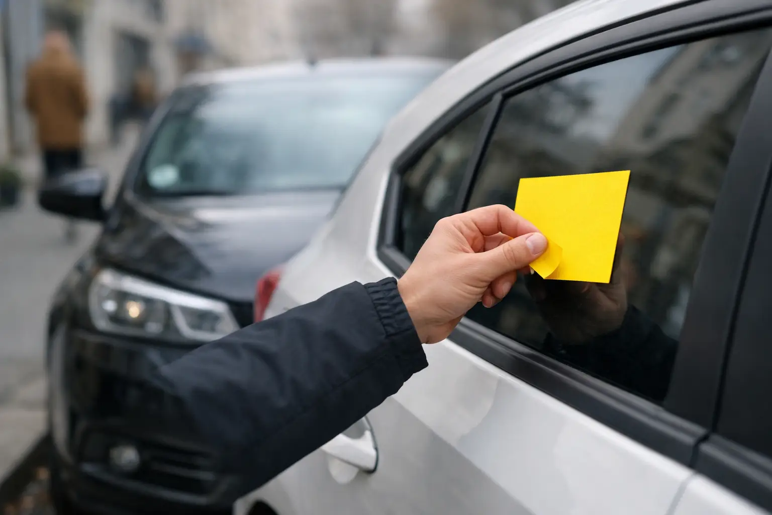 Autocollant stationnement gênant - utile ?