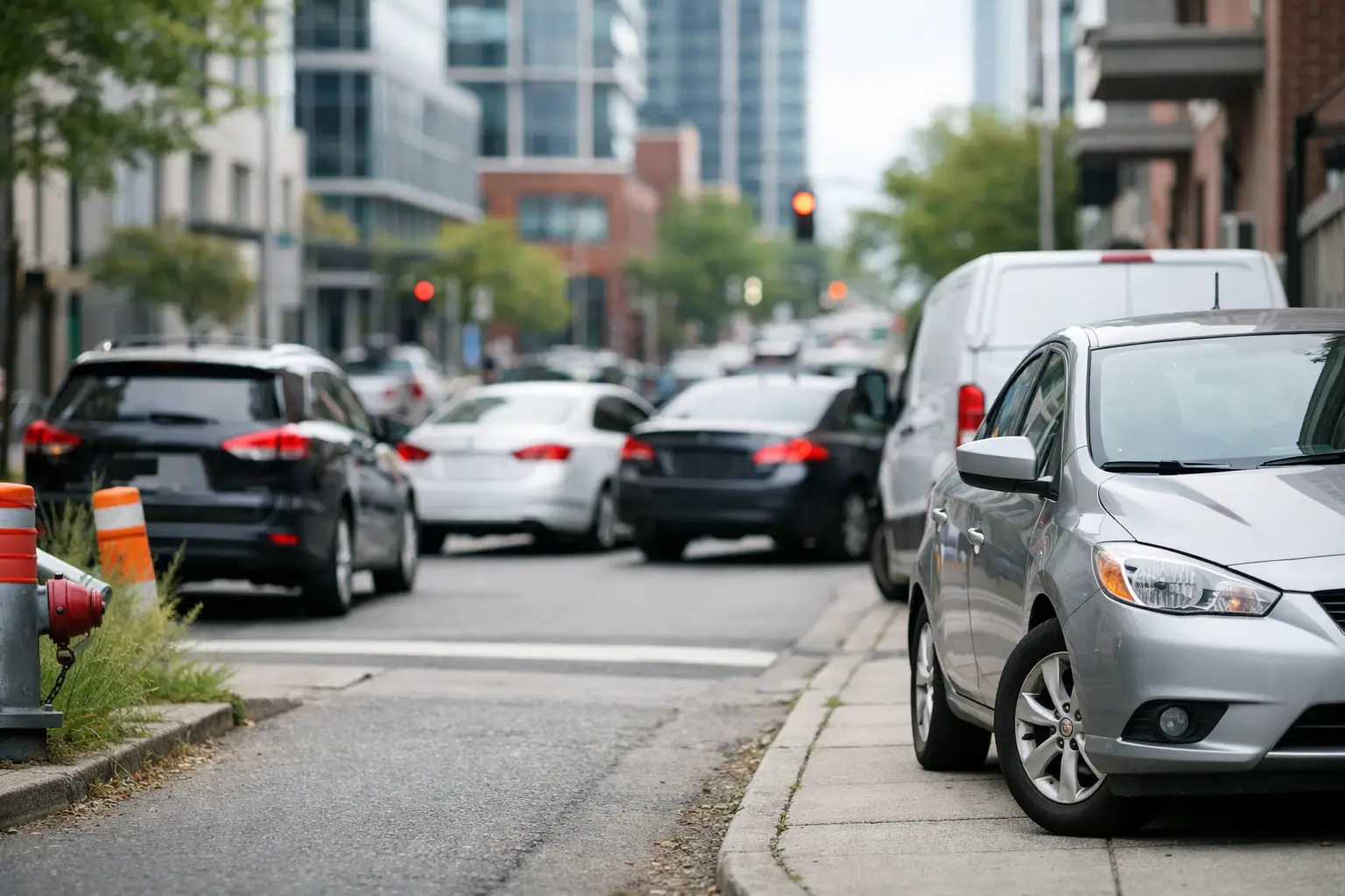 Signaux de stationnement sauvage récurrent