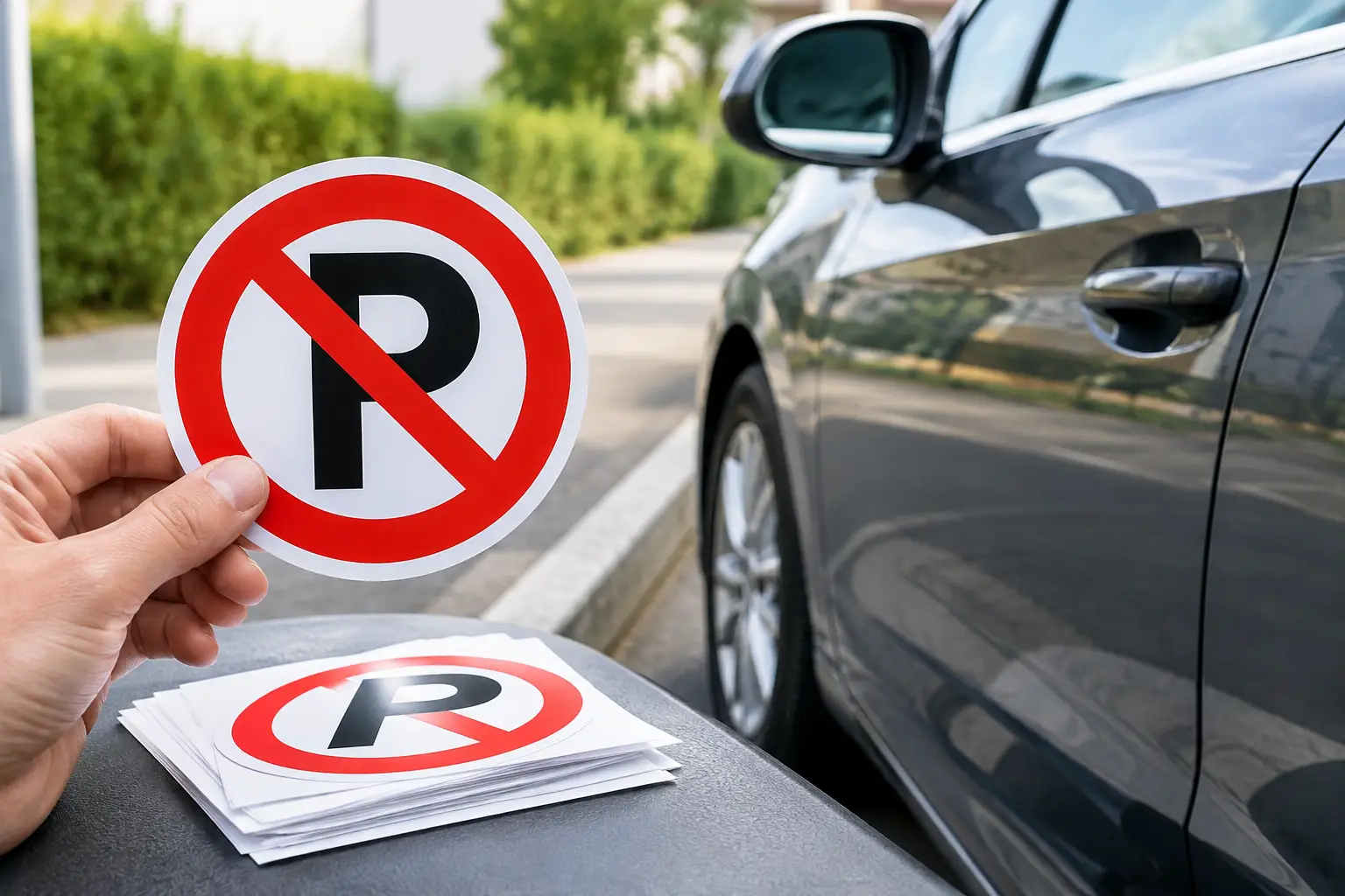Meilleurs stickers pour stationnement dangereux